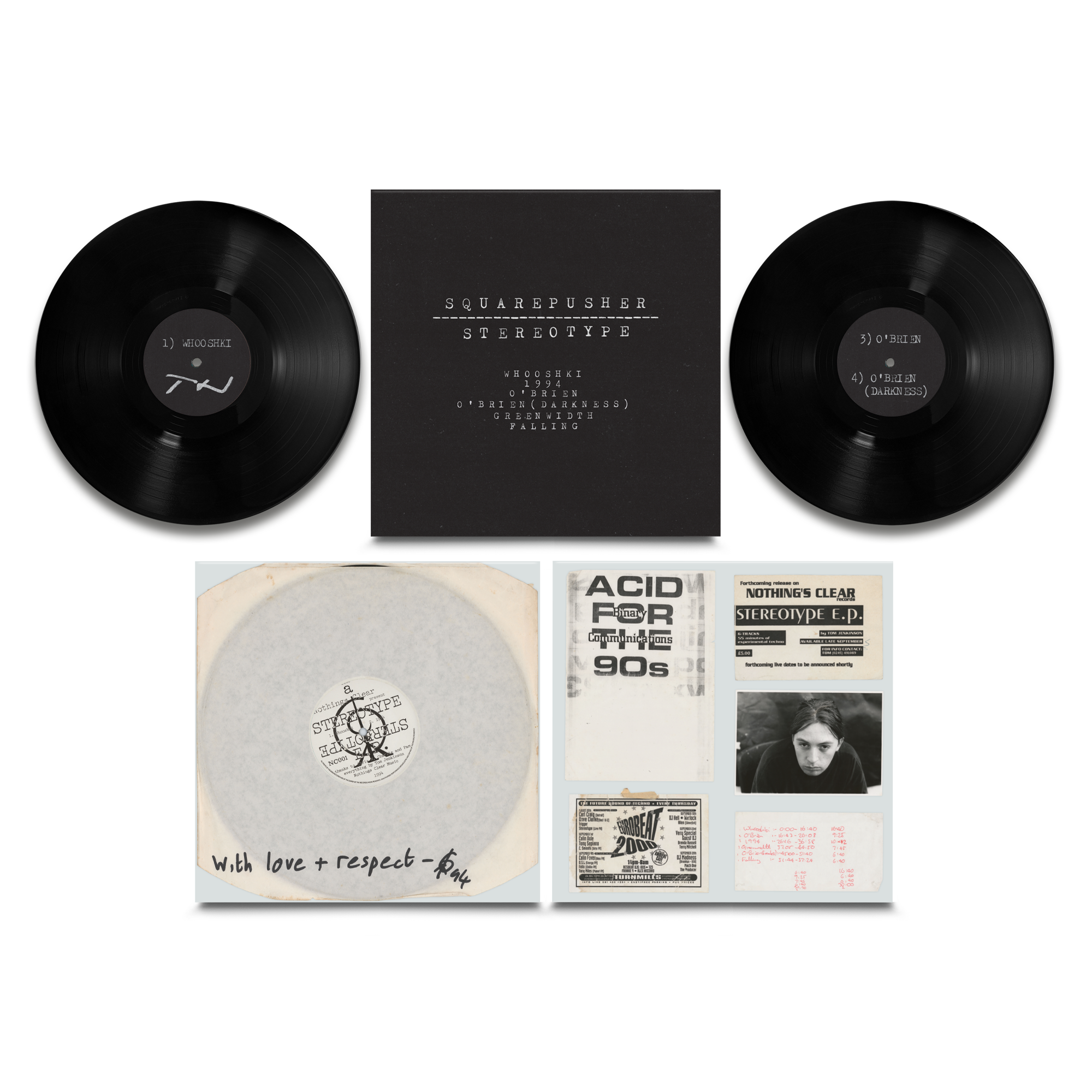 PRE-ORDER Squarepusher "Stereotype" 2LP