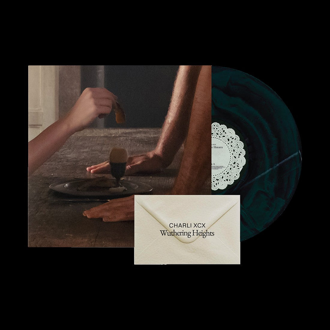 PRE-ORDER Charli XCX "Wuthering Heights" [Galaxy Green/Black Vinyl] LP