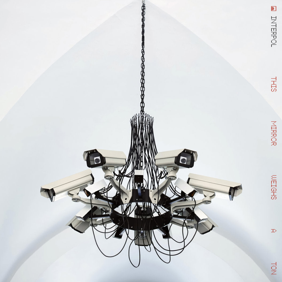 Interpol “This Mirror Weighs a Ton” [Transparent Red Vinyl, Gatefold] 2LP
