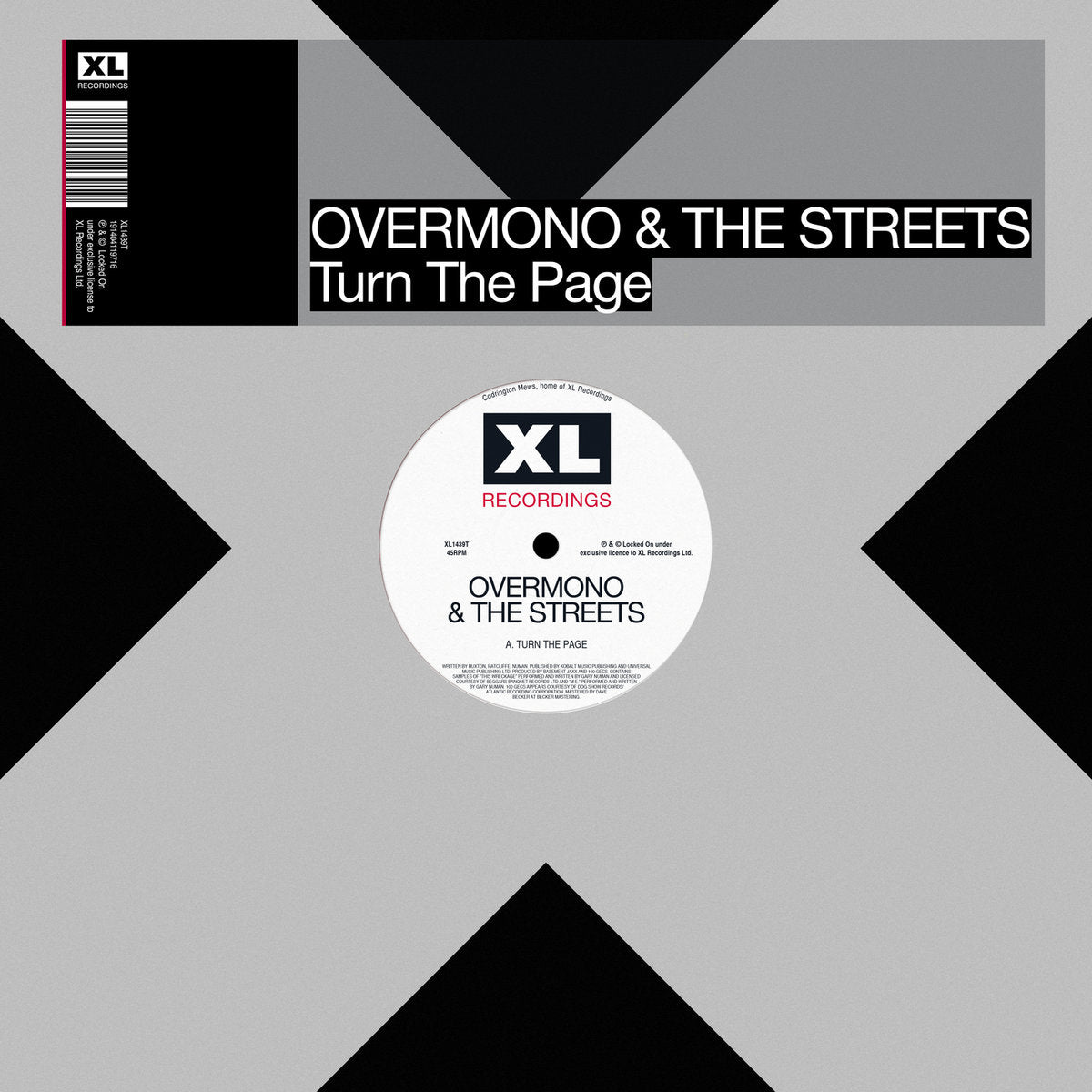 Overmono & The Streets "Turn the Page" 12"