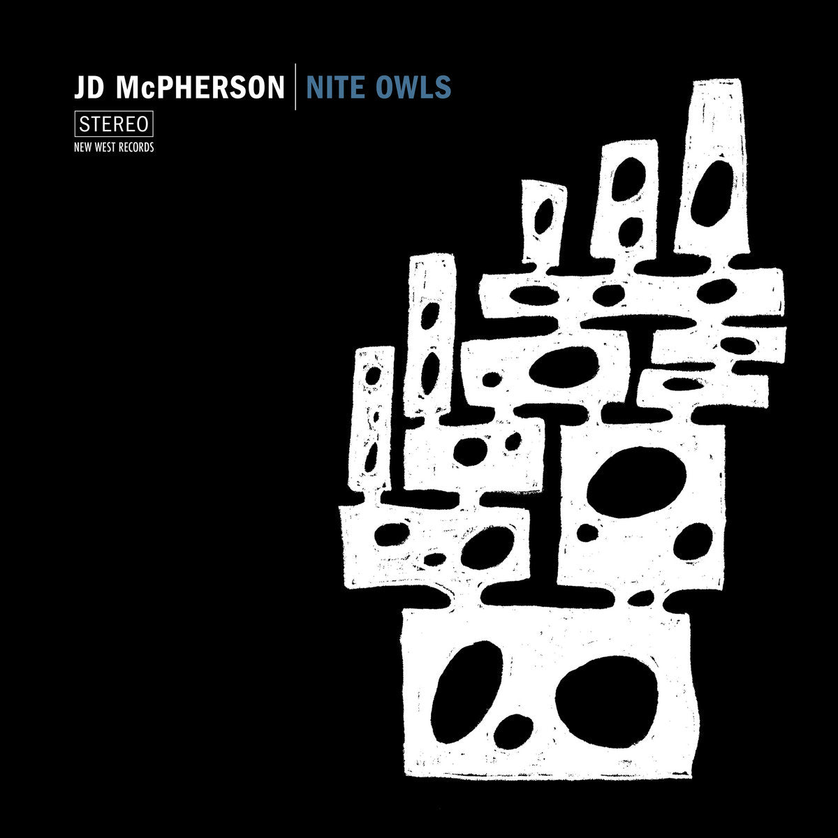 McPherson, JD "Nite Owls" [White, Black & Blue Splatter Vinyl]