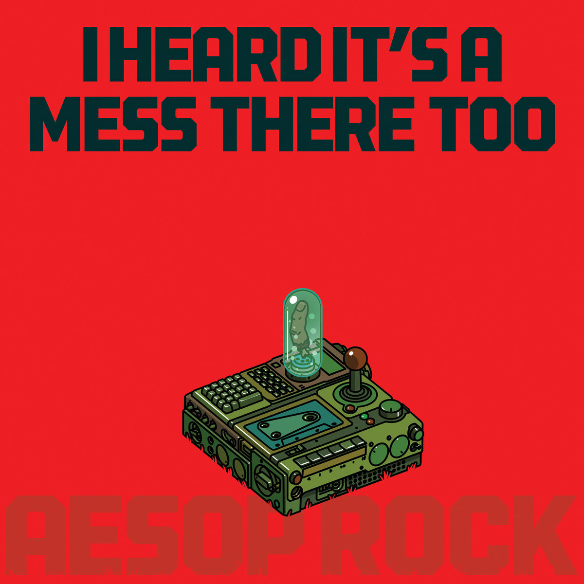 Aesop Rock "Heard It’s A Mess There Too" [Apple Red Vinyl]