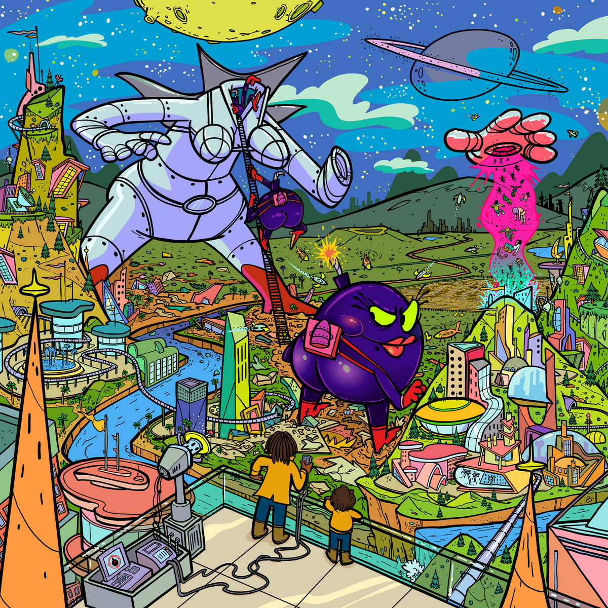 Flying Lotus "Big Mama" [Sky Blue Vinyl]