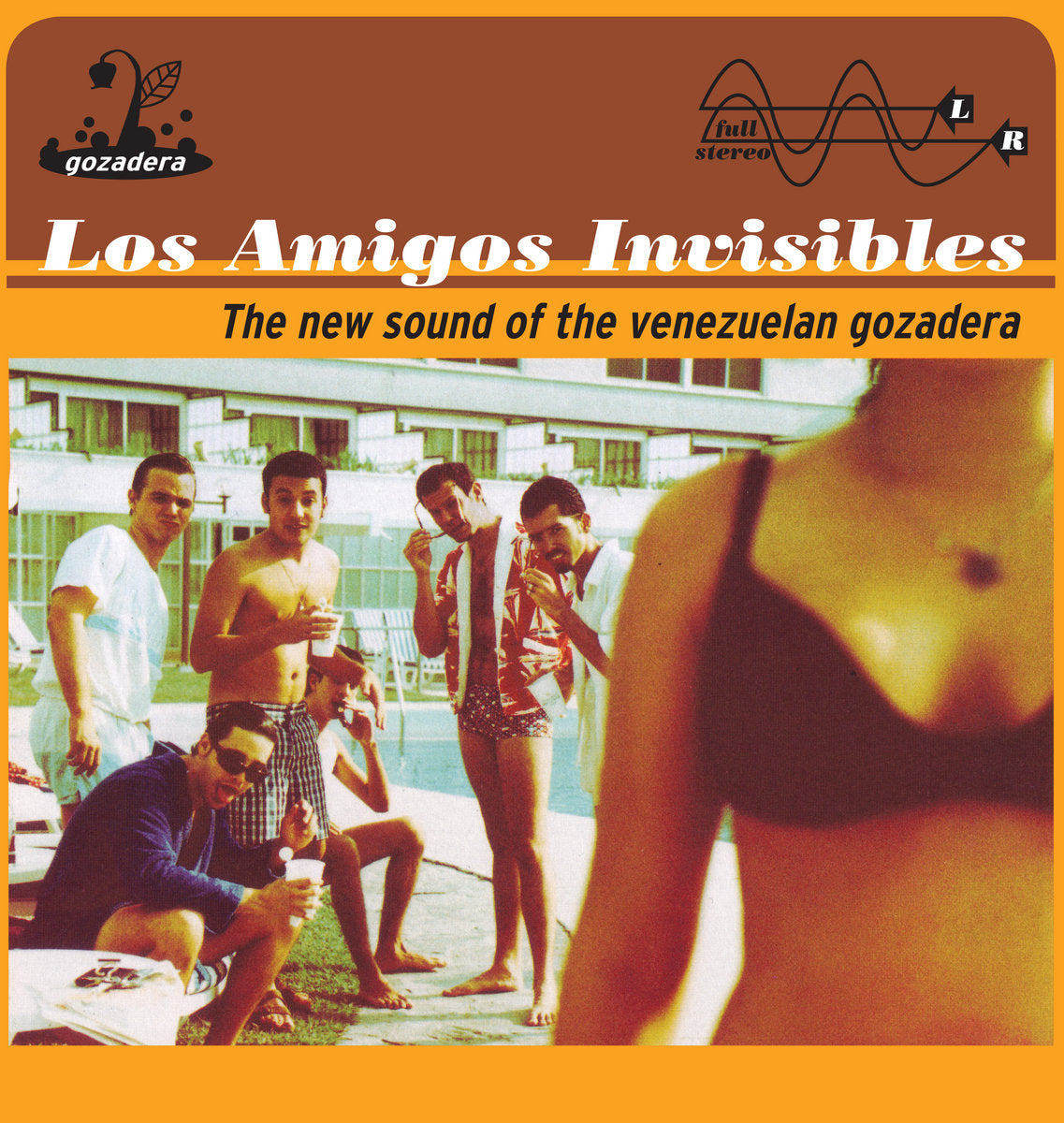 Los Amigos Invisibles "The New Sound of the Venezuelan Gozadera" [Tequila Sunrise Vinyl] 2LP