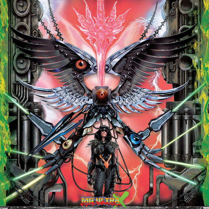 Machine Girl "Psycho Warrior" [Galaxy Orange Vinyl] 2LP