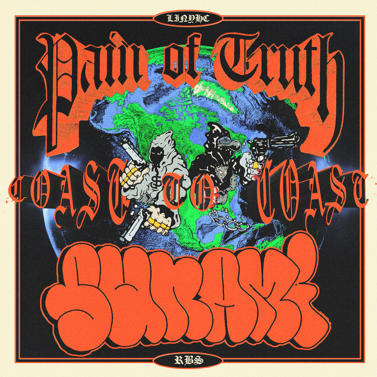 Pain of Truth / Sunami "Coast to Coast Split"