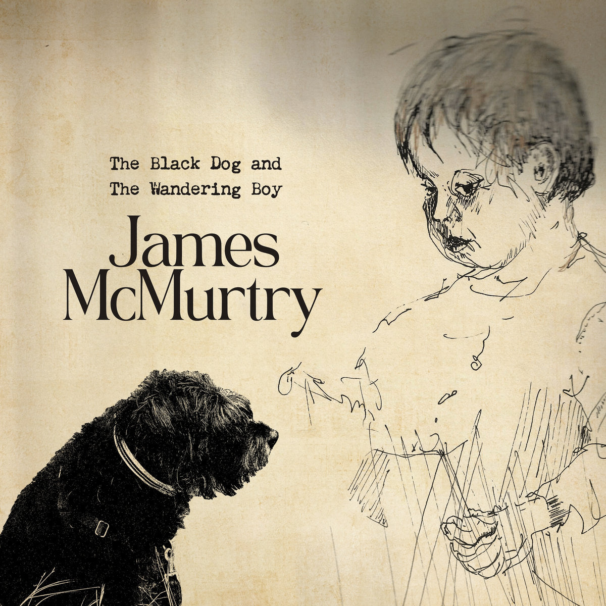 McMurtry, James "The Black Dog and the Wandering Boy" [Signed, Khakis Vinyl]