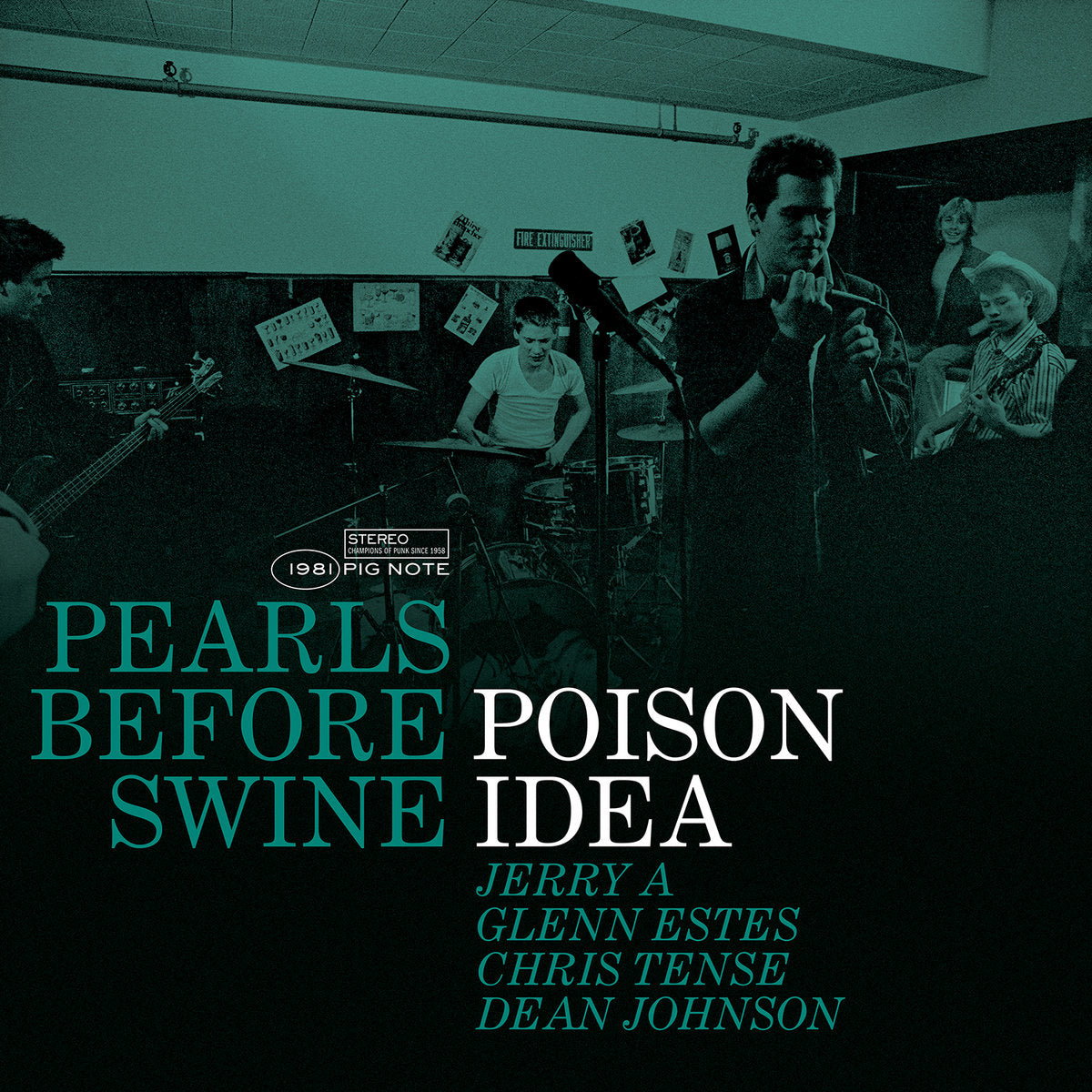 Poison Idea "Pearls Before Swine" [Green Vinyl]