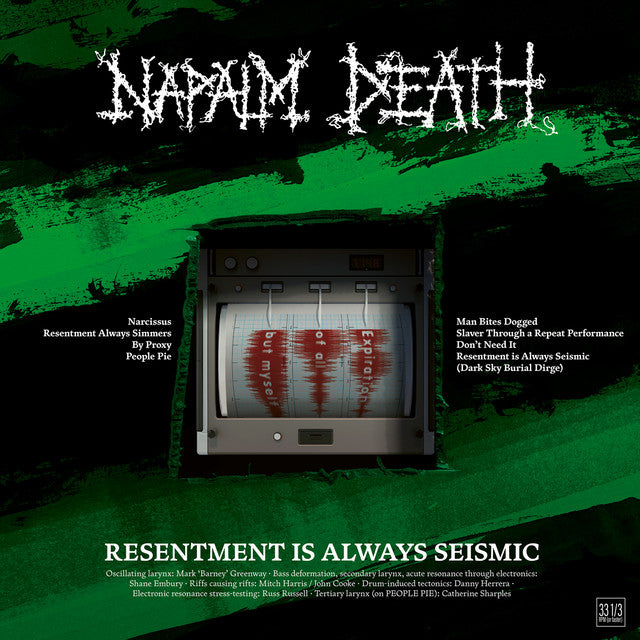 Napalm Death "Resentment is Always Seismic"