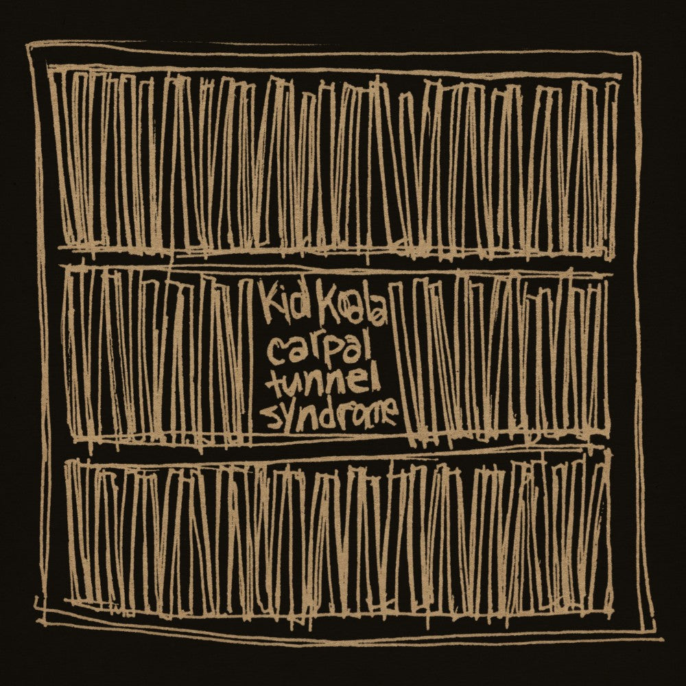 Kid Koala "Carpal Tunnel Syndrome" [25th Anniversary, Deluxe, Brown In Black Yolk Vinyl + Flexi 7"]