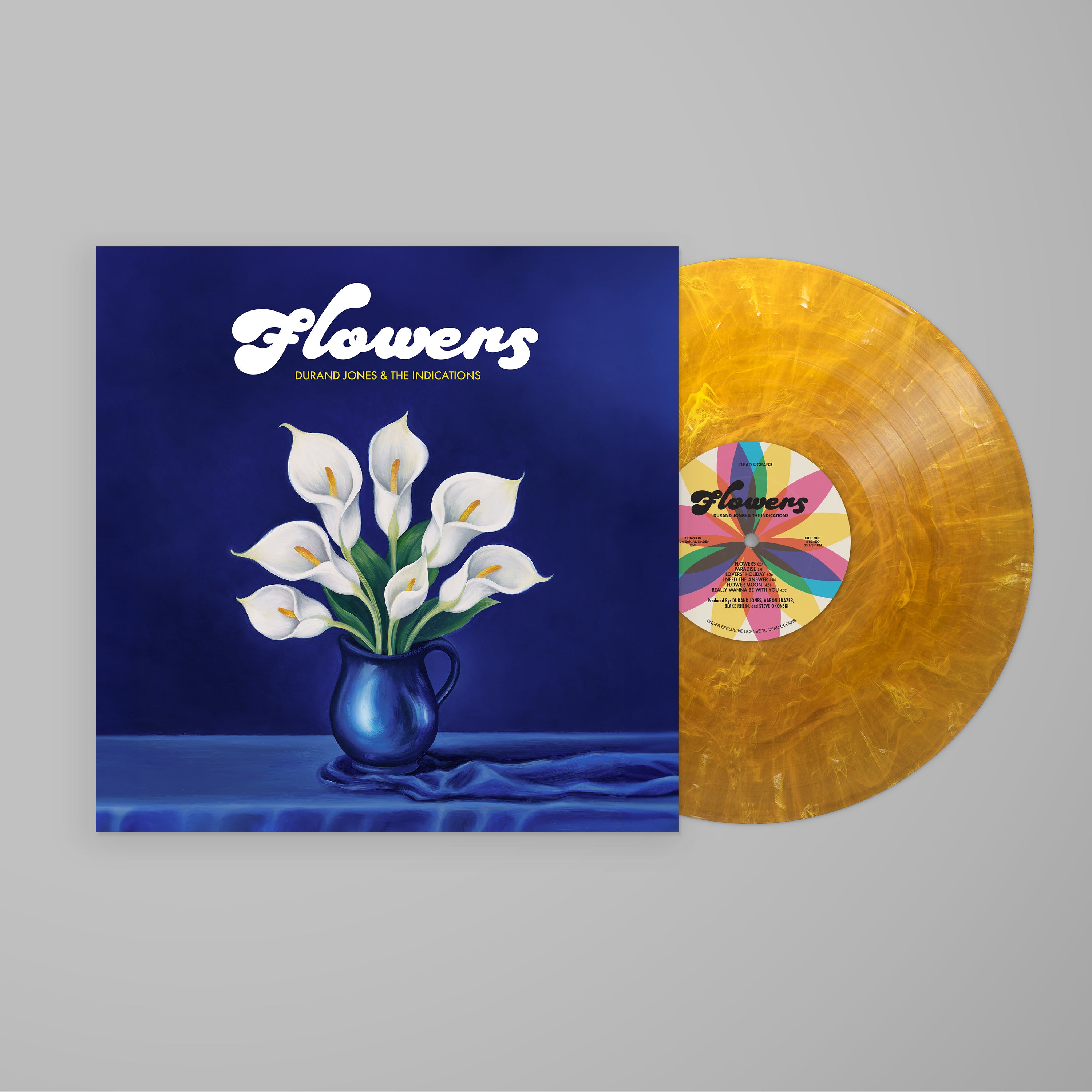 PRE-ORDER Durand Jones & The Indications "Flowers" [End of an Ear Exclusive Frosted Orange Translucent - LTD. 125]