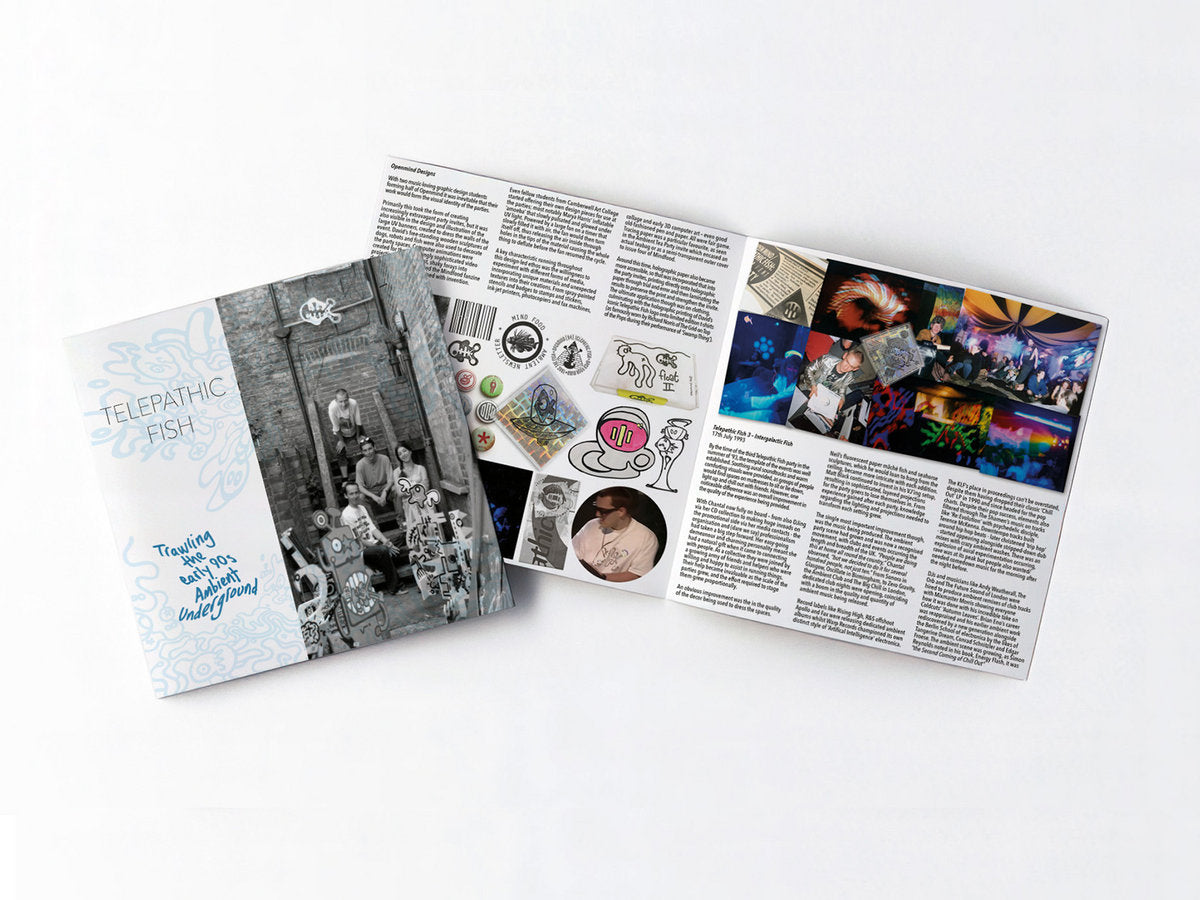|v/a| "Telepathic Fish: A Journey into South London’s Seminal Ambient Party" 2LP + Booklet