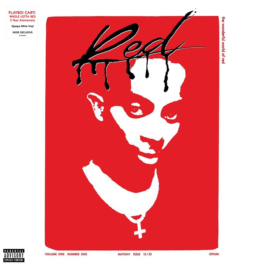 Playboi Carti "Whole Lotta Red" [5th Anniversary, Alt Cover, Rain Cloud Vinyl] 2LP