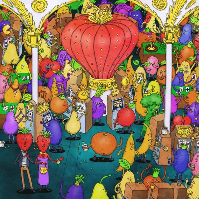 Dance Gavin Dance "Jackpot Juicer" [Blue, Black & Red Splatter 2LP]