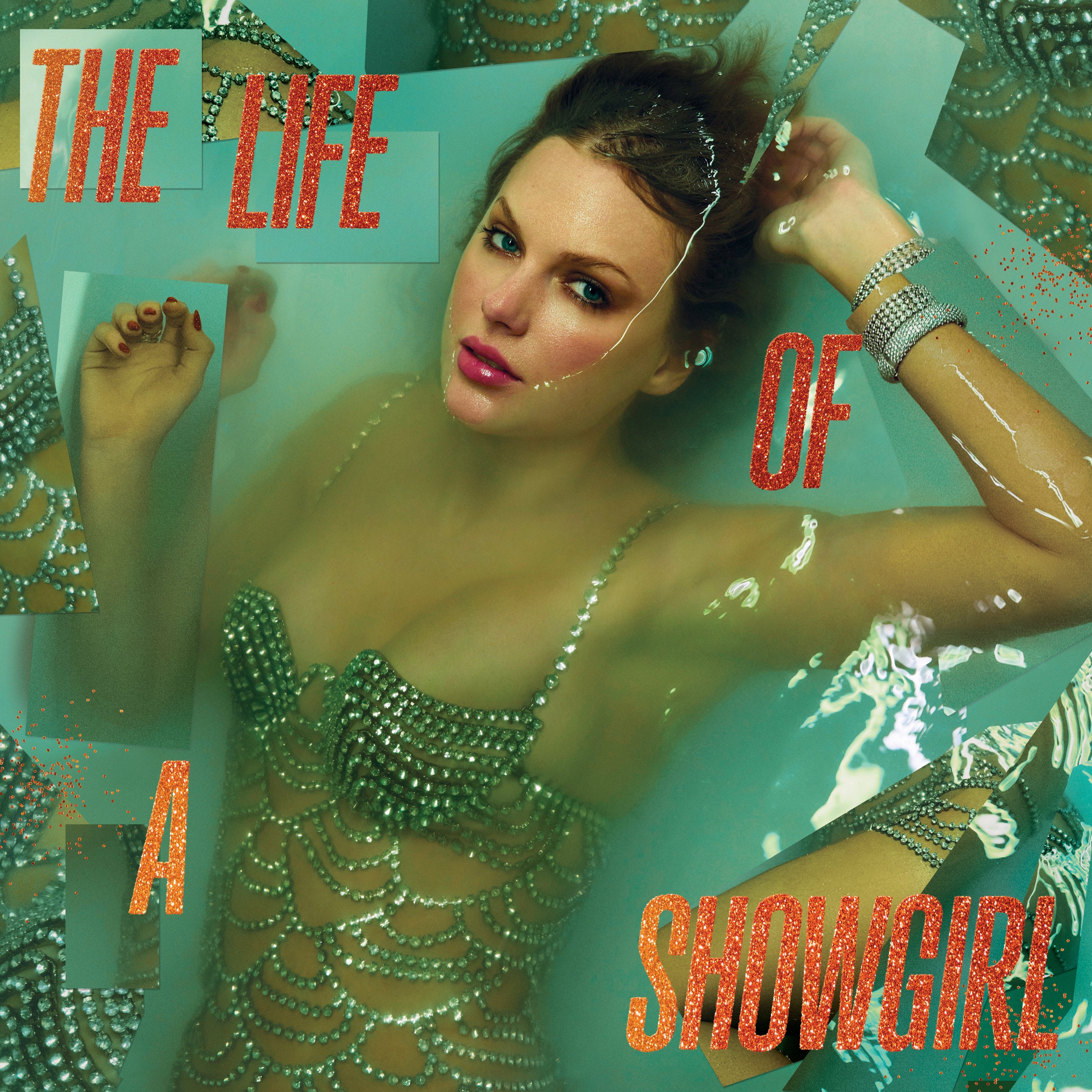 Swift, Taylor "The Life of a Showgirl" [Sweat & Vanilla Perfume Portofino Orange Glitter Vinyl] 2LP