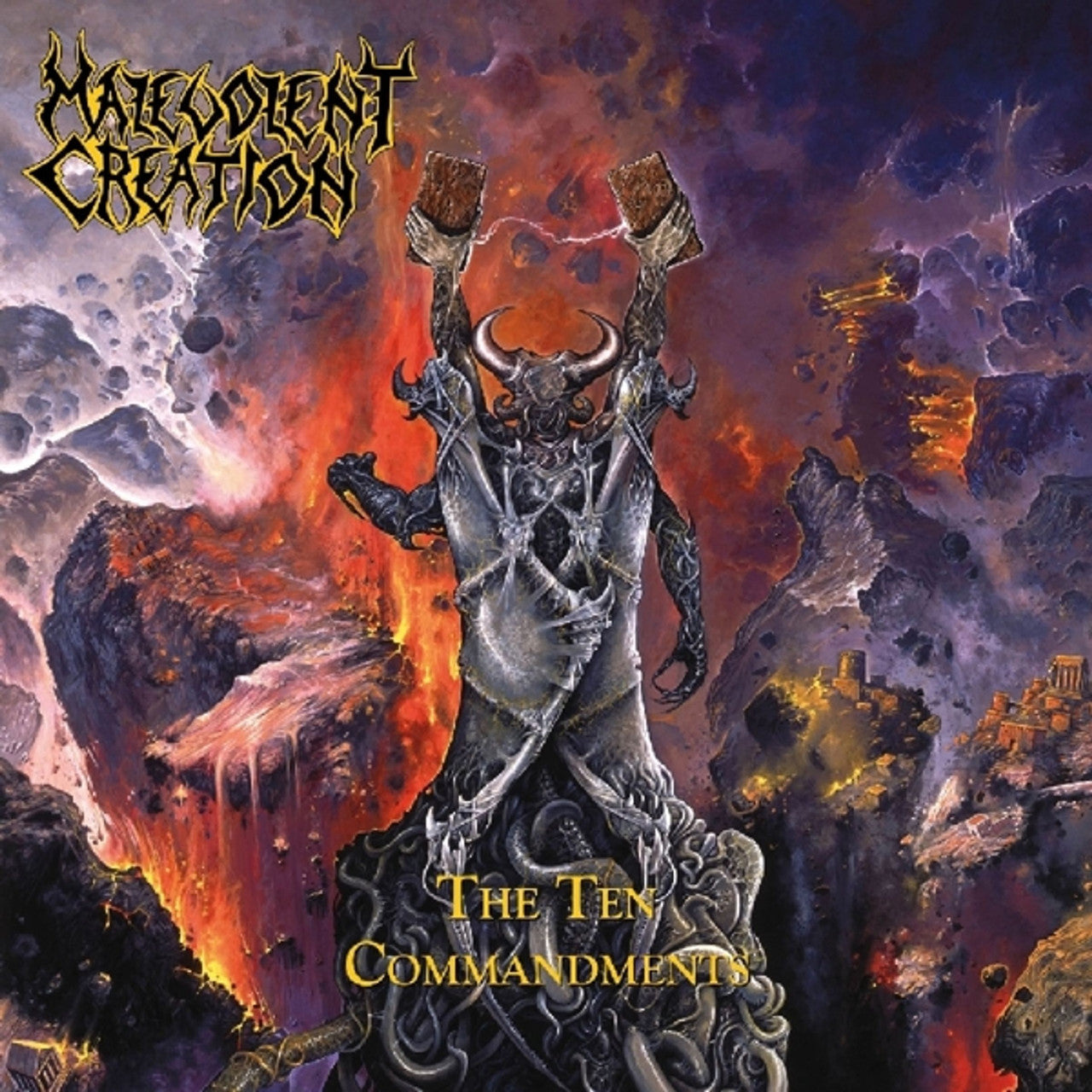 Malevolent Creation "The Ten Commandments" [Blue Vinyl]