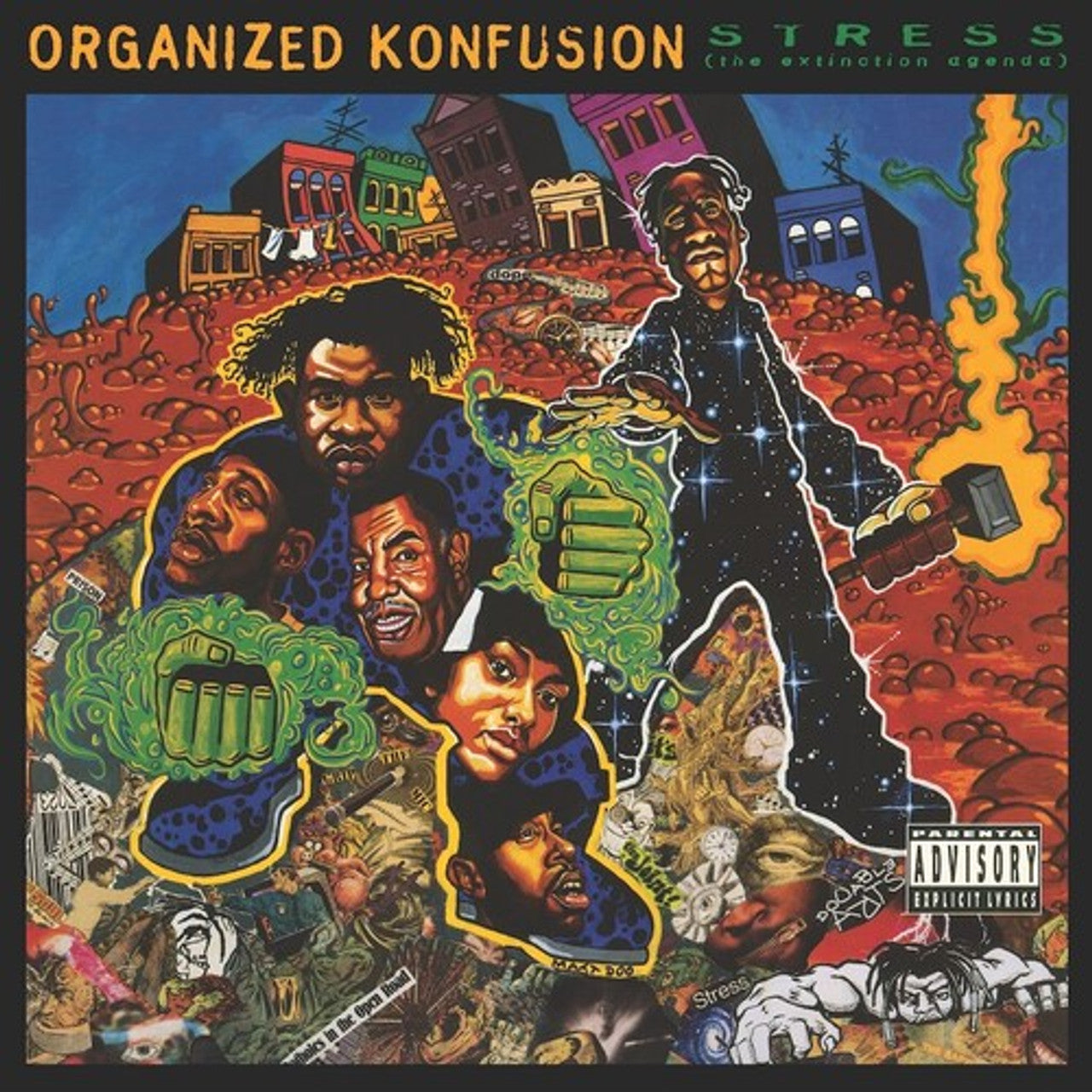 Organized Konfusion "Stress: The Extinction Agenda" [30th Anniversary Deluxe] 3LP