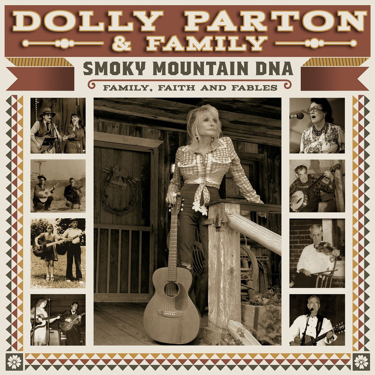 Parton, Dolly & Family "Smoky Mountain DNA: Family, Faith And Fables" 3LP