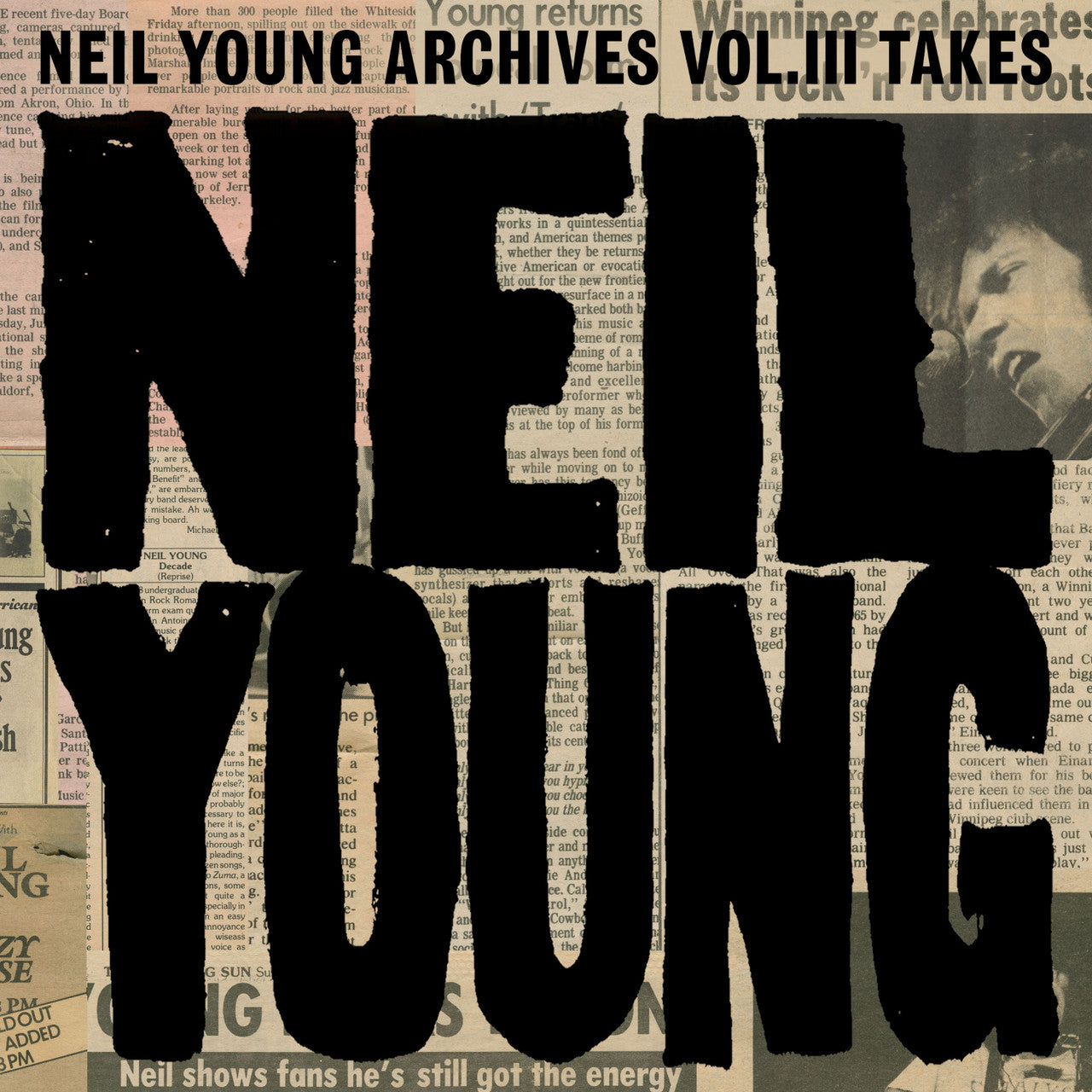 Young, Neil "Archives Vol. III Takes" 2LP