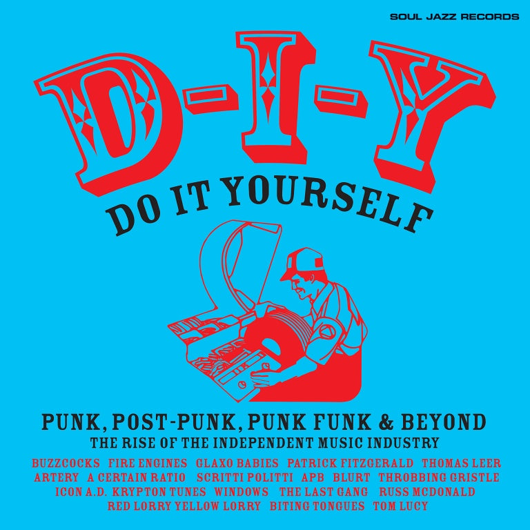 |v/a| "D-I-Y: Do-It-Yorrself: Punk, Post Punk, Punk Funk & Beyond: The Rise of the Independent Music Industry" [Clear Orange Vinyl] 2LP