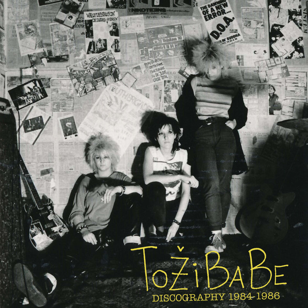Tozibabe "Discography 1984-1986" [Yellow & Black Vinyl]