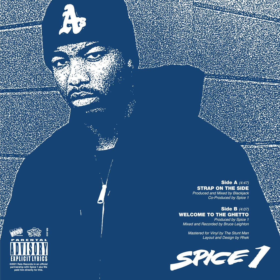 Spice 1 "Strap On The Side b/w Welcome To The Ghetto" 7"