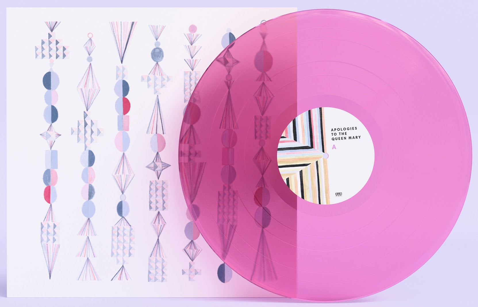PRE-ORDER Wolf Parade "Apologies to Queen Mary" [Clear Pink Vinyl]