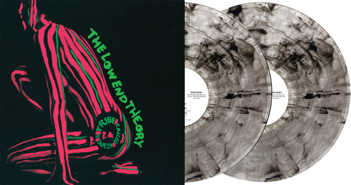 PRE-ORDER A Tribe Called Quest "The Low End Theory" [RSD Essential Storm Black Swirl] 2LP