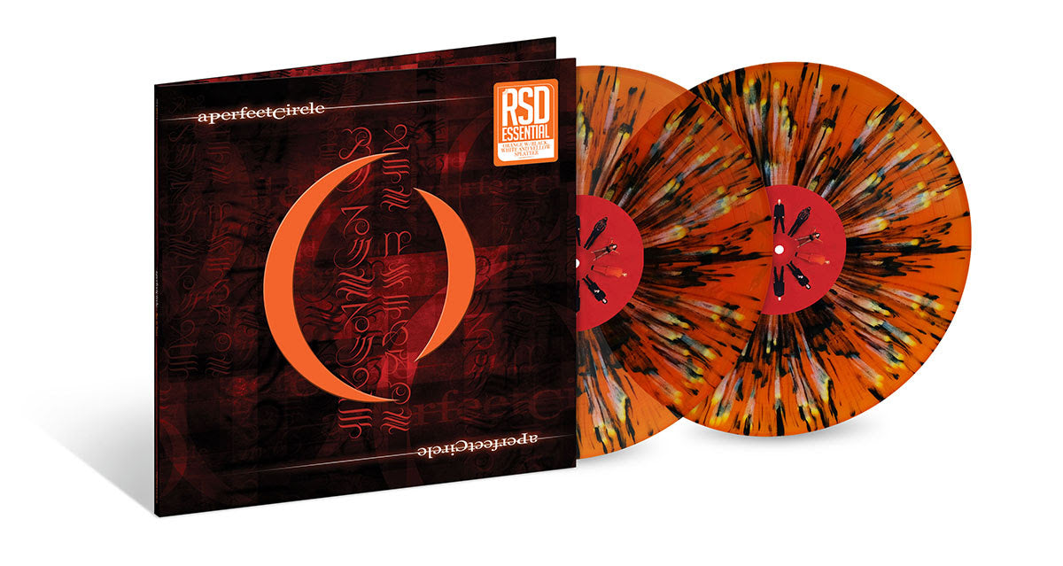 PRE-ORDER A Perfect Circle "Mer De Noms" [Orange Splatter] (RSD Essential) 2xLP