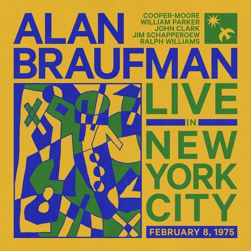 Braufman, Alan "Live in New York City, February 8, 1975" 3LP