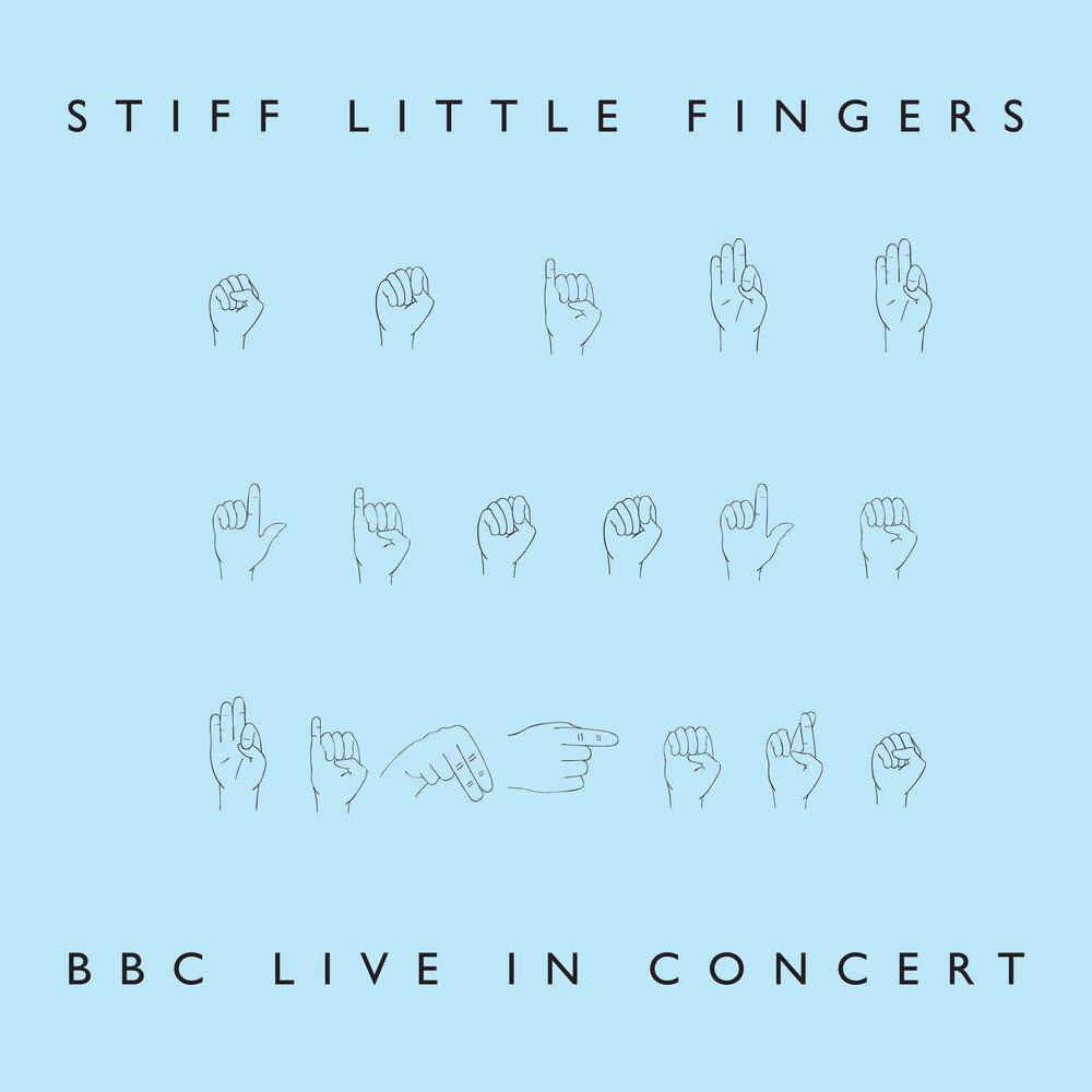Stiff Little Fingers "BBC Live In Concert" 2LP [Pale Blue/Off White Vinyl]
