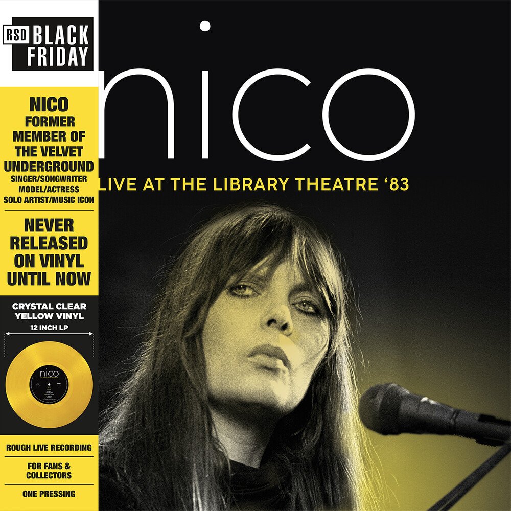 Nico "Library Theatre "83" [Crystal Clear Yellow Tint Color Vinyl]