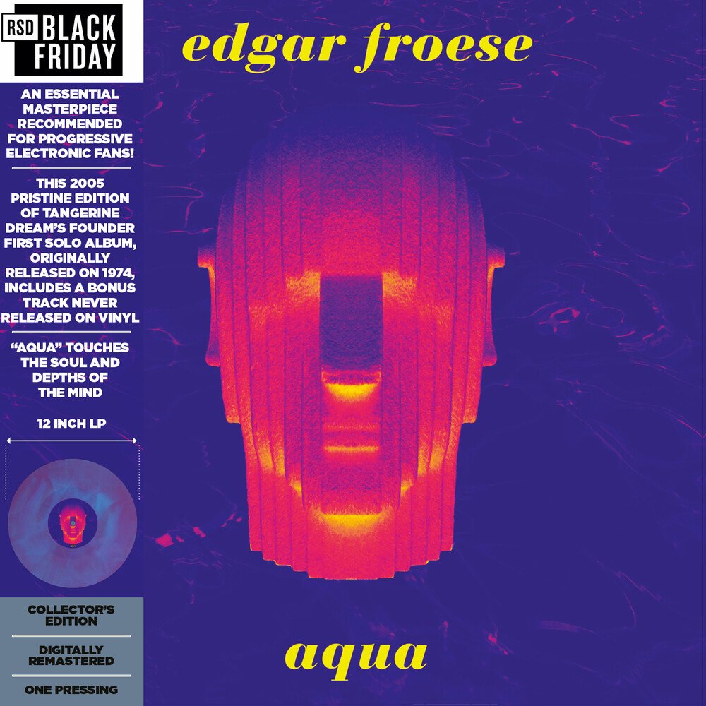 Froese, Edgar (Tangerine Dream) "Aqua" [Blue Smoke Vinyl]