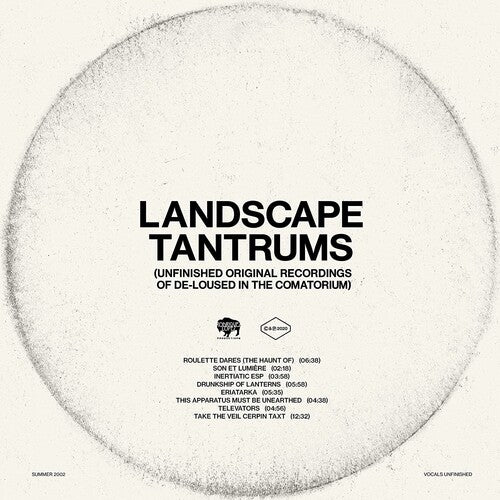 Mars Volta, The "Landscape Tantrums: Unfinished Original Recordings Of De-Loused In The Comatorium"