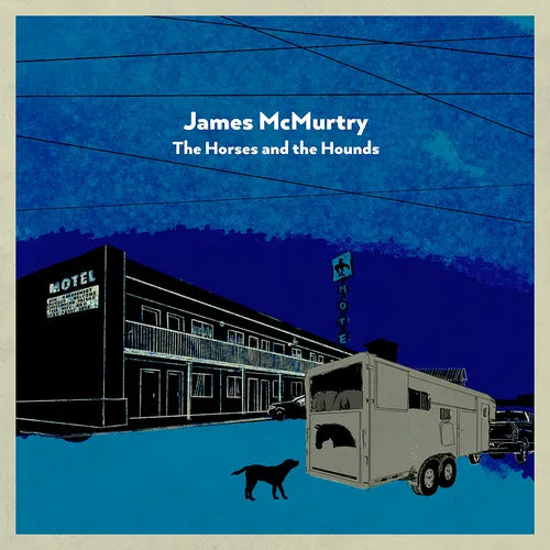 McMurtry, James  "The Horses and the Hounds" [Texas Edition Opaque Blue w/ white & Blue Swirls] 2xLP