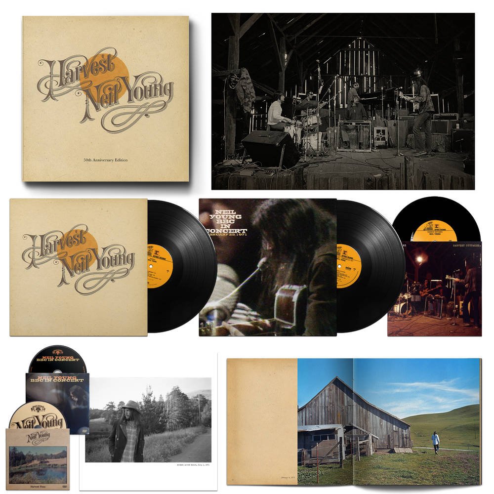 Young, Neil "Harvest" [50th Anniversary Edition] 2LP + 2DVD