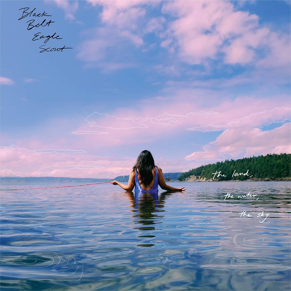 Black Belt Eagle Scout The Land, The Water, The Sky [Indie Exclusive Marble Blue Smoke Vinyl]