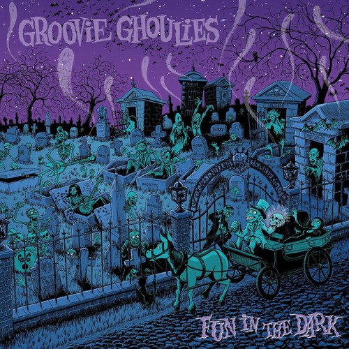 Groovie Ghoulies "Fun In The Dark" [Clear Blue/Black Smoke ]