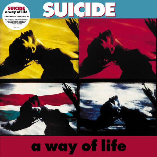 Suicide "A Way of Life" [35th Anniversary, Clear Blue Vinyl]