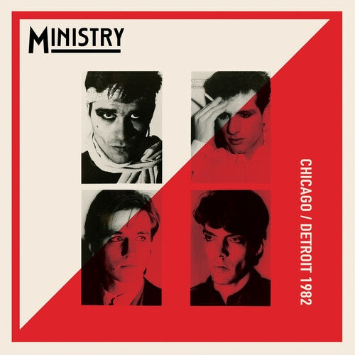 Ministry "Chicago/ Detroit 1982 (Live)" [Red Marbled Vinyl]