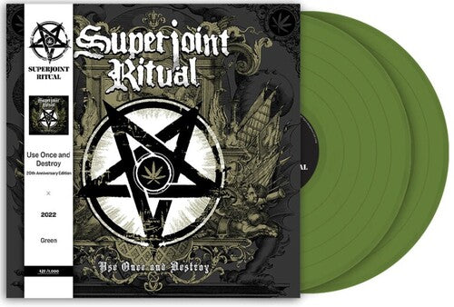 Superjoint Ritual "Use Once And Destroy" [20th Anniversary, Indie Exclusive Green] 2LP