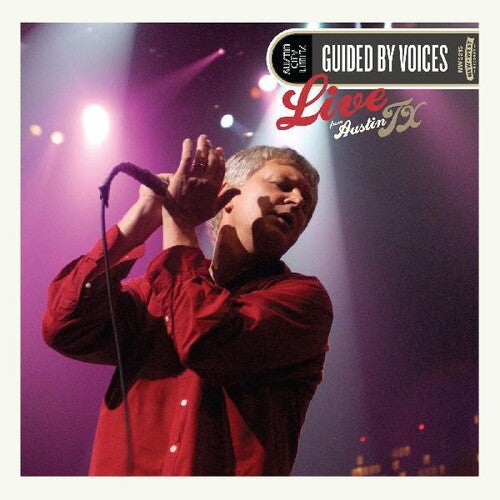 Guided By Voices "Live From Austin, TX" [Red Splatter Vinyl]
