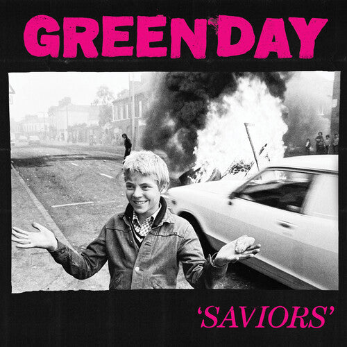 Green Day "Saviors" [Indie Exclusive Magenta & Black Split Vinyl]