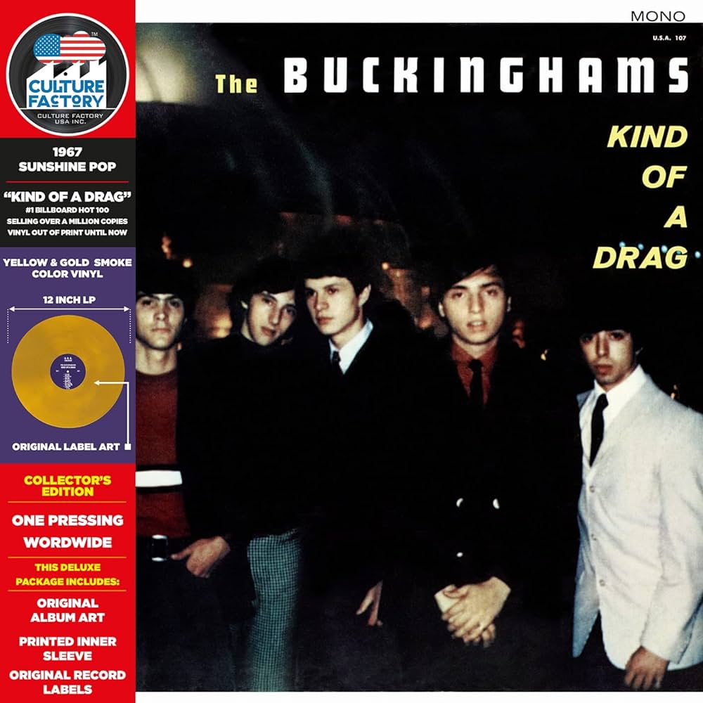 Buckinghams, The "Kind of a Drag" [Yellow & Gold Smoke Vinyl]