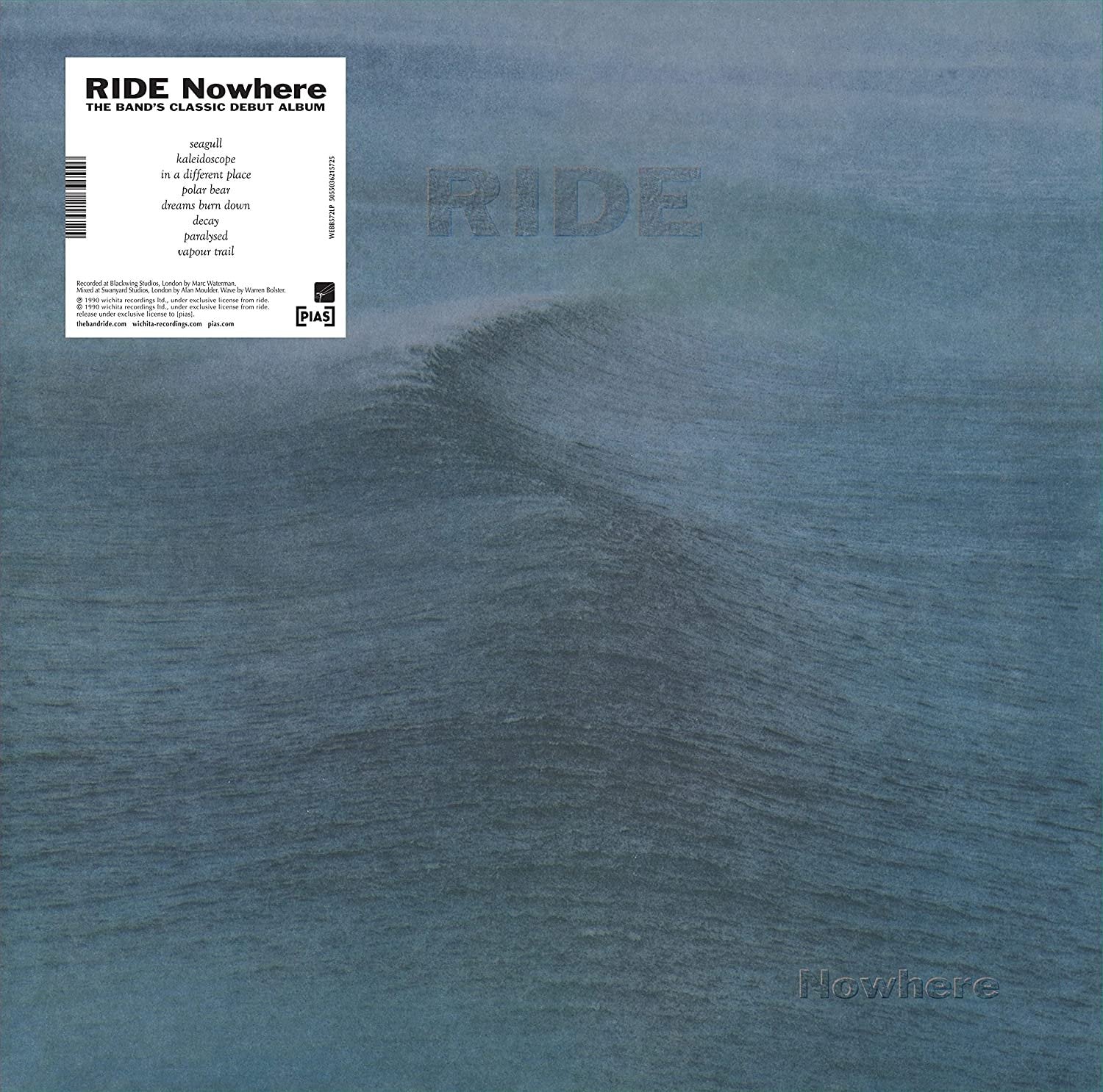 Ride "Nowhere" [Transparent Curacao Blue Vinyl]