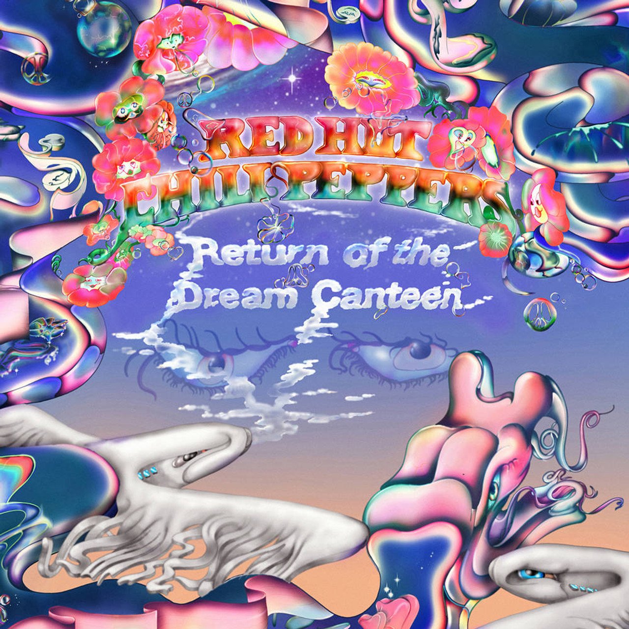 Red Hot Chili Peppers "Return of the Dream Canteen" [Pink Neon Vinyl / Silverboard Cover] 2LP
