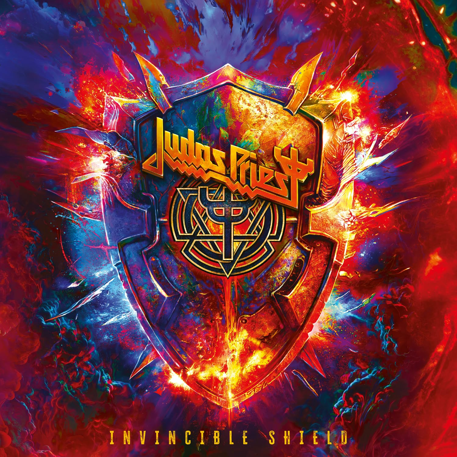 Judas Priest "Invincible Shield"  [Red Vinyl] 2LP