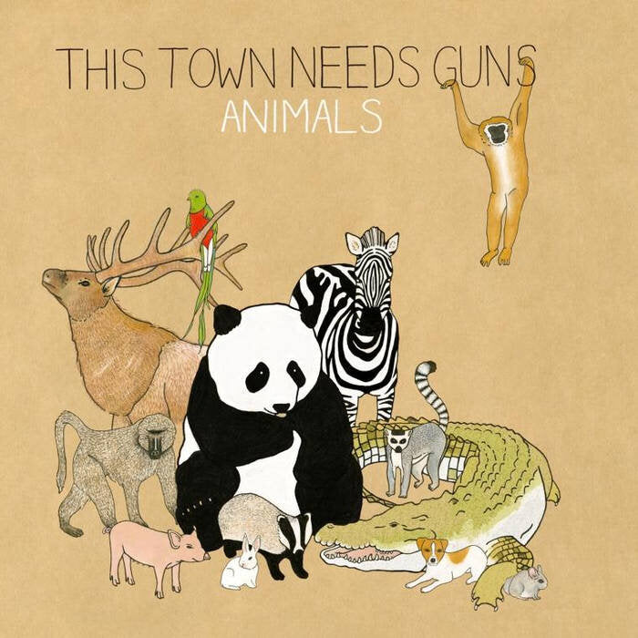 This Town Needs Guns "Animals" [Indie Exclusive Blue/Green Galaxy Vinyl]