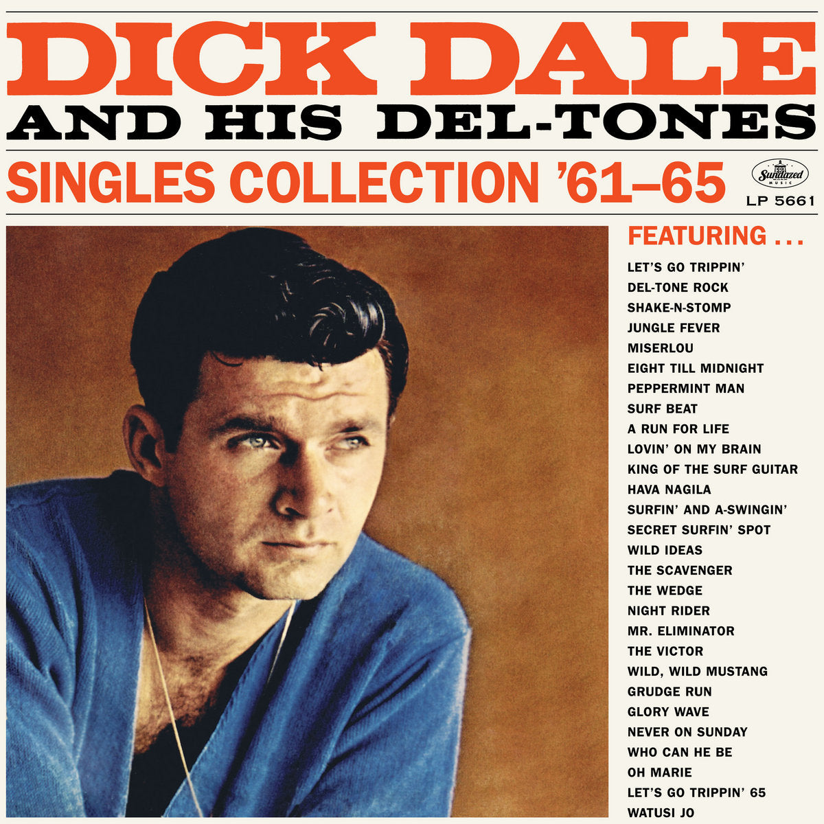 Dale, Dick and His Del-Tones "Singles Collection '61-65" [Orange Vinyl] 2LP