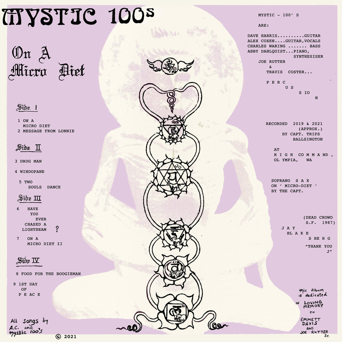 Mystic 100s "On A Micro Diet" 2LP